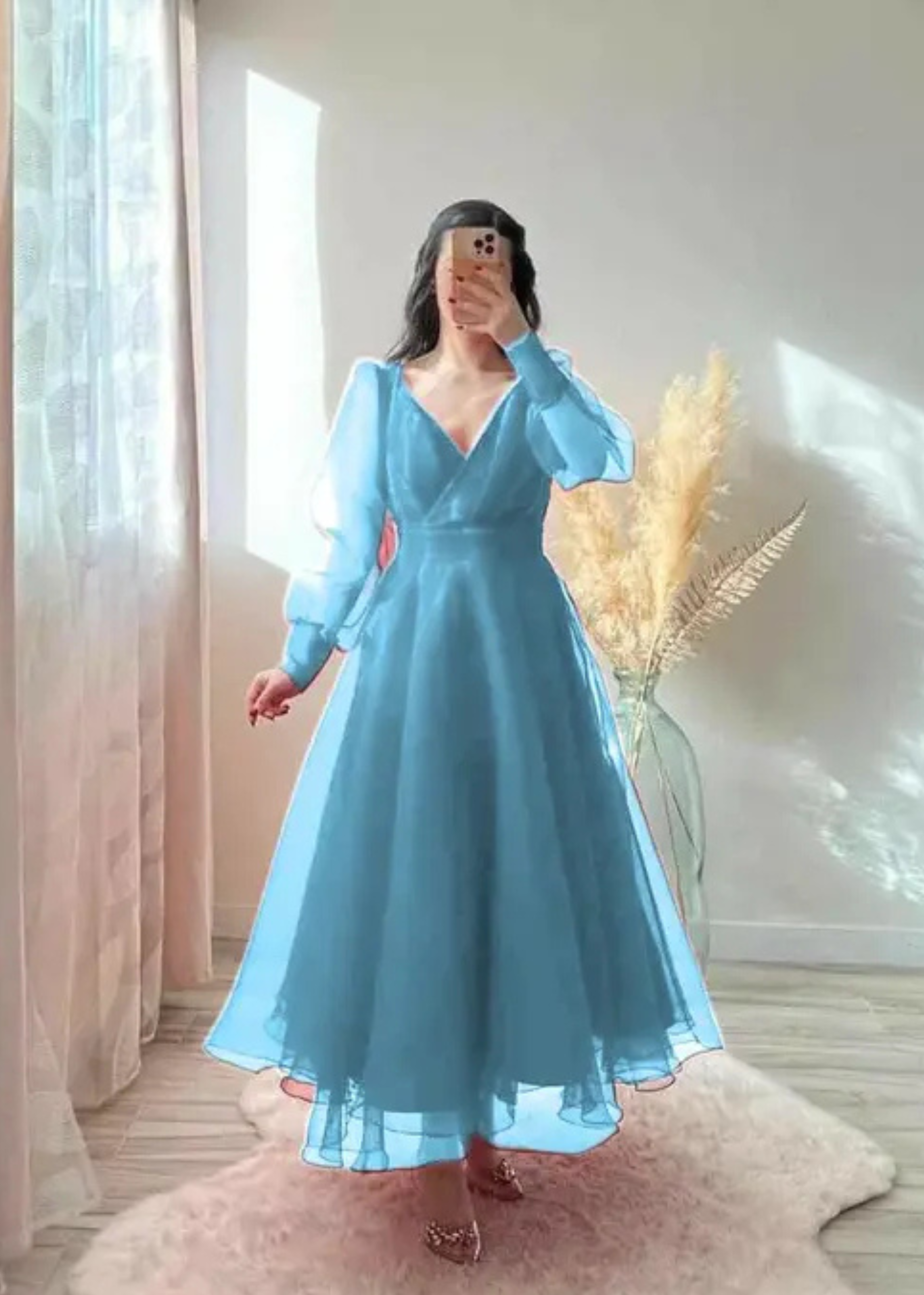 Pari Frock 1pc - Luxury Pret