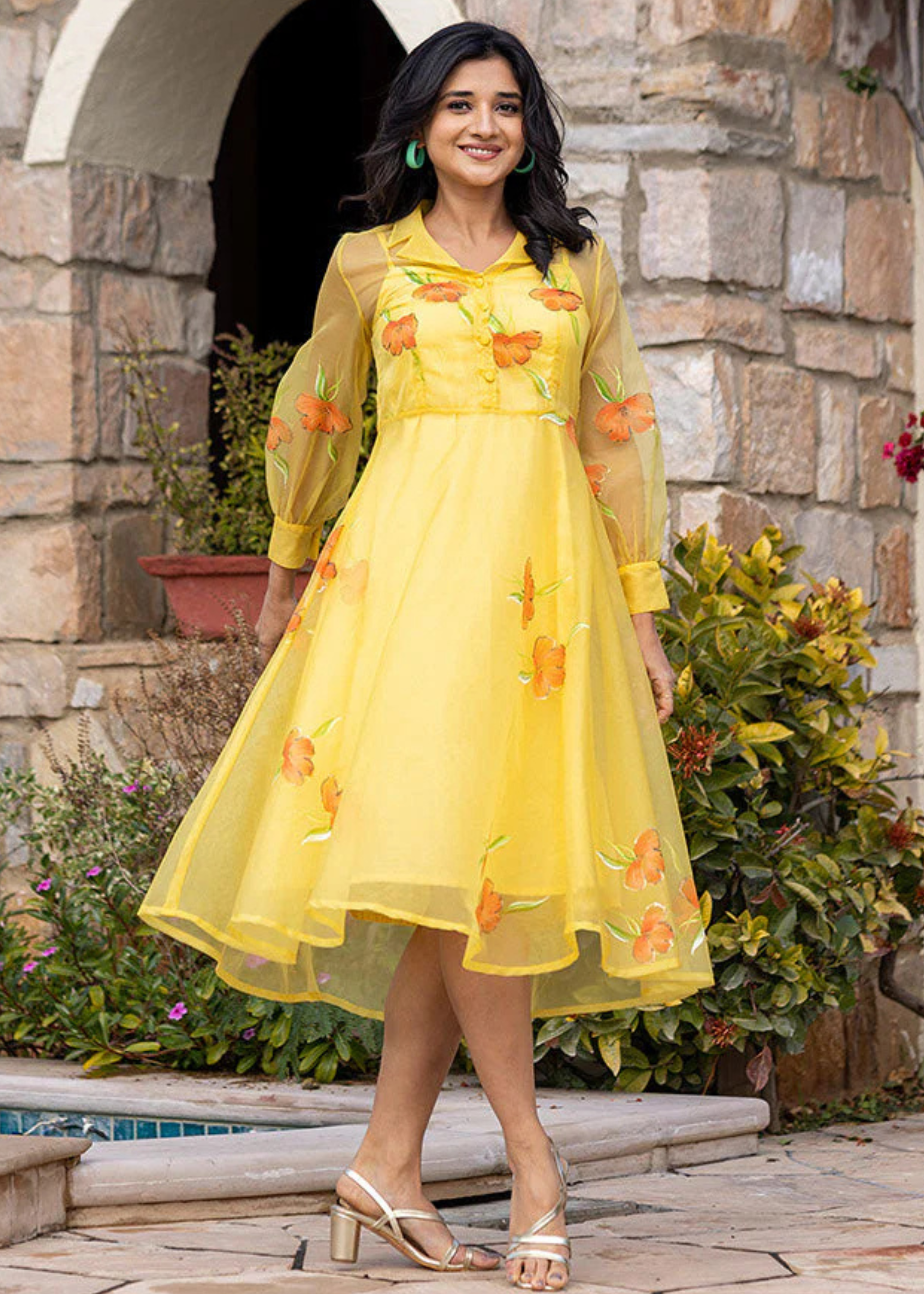 Sunena Frock 1pc - Luxury Pret